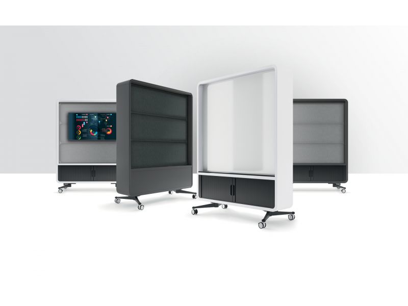 hushWall portable office partition